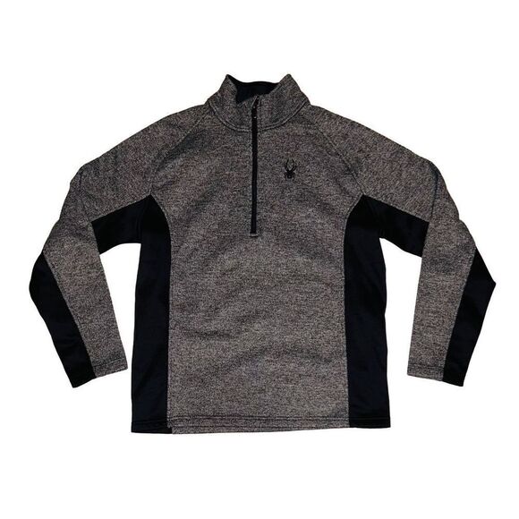 Mens Spyder Outbound 1/4 zip sweater size L - Picture 3 of 5